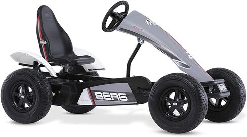 BERG Pedal Kart مع إطار XL باللون الأسود | سيارة أطفال، سيارة بدواسات مع مقعد قابل للتعديل، مع عجلة حرة، ألعاب للأطفال لعمر 5 سنوات فما فوق in Saudi Arabia