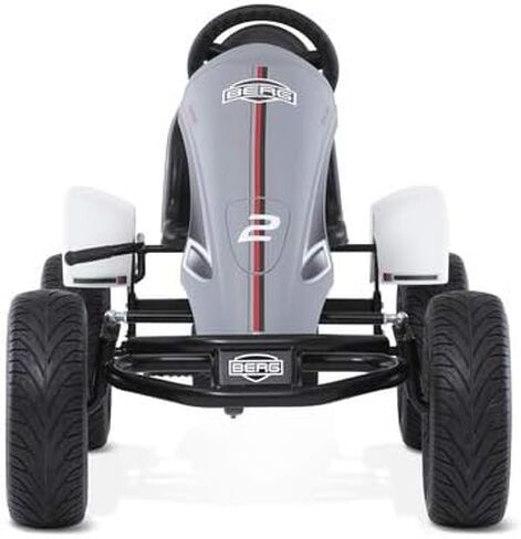 BERG Pedal Kart مع إطار XL باللون الأسود | سيارة أطفال، سيارة بدواسات مع مقعد قابل للتعديل، مع عجلة حرة، ألعاب للأطفال لعمر 5 سنوات فما فوق in Saudi Arabia