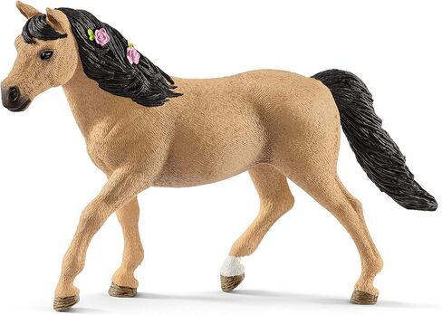 Schleich Horse Club Frisian Mare Horse Toy Figurine - Realistic Toy Figure with Detailed Braiding and Mane, Fun and Imaginative Play for Boys and Girls, Gift for Kids Ages 5+ in Kuwait