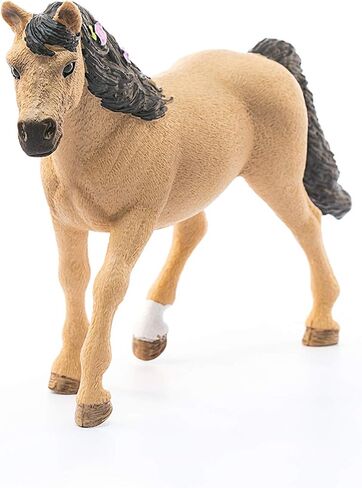 Schleich Horse Club Frisian Mare Horse Toy Figurine - Realistic Toy Figure with Detailed Braiding and Mane, Fun and Imaginative Play for Boys and Girls, Gift for Kids Ages 5+ in Kuwait