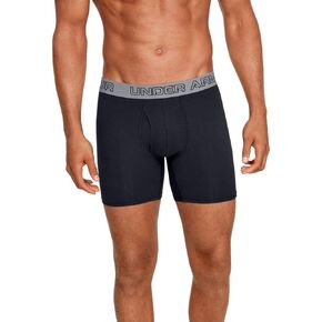 Under Armour Men's Charged Cotton Stretch 6" Boxerjock – 3-Pack