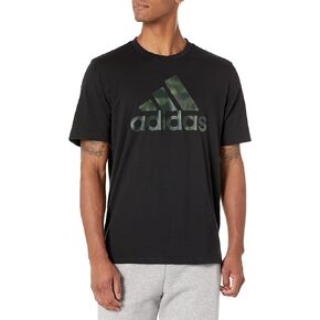 adidas Men's Essentials Camouflage Print Tee
