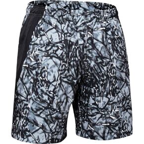 Under Armour Men's Launch Stretch Woven 7-inch Printed Shorts in Saudi Arabia