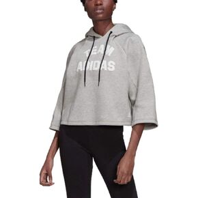adidas womens Cropped Hoodie in Saudi Arabia