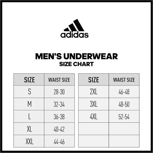 adidas Men's Stretch Cotton Brief Underwear (3-Pack) in Kuwait