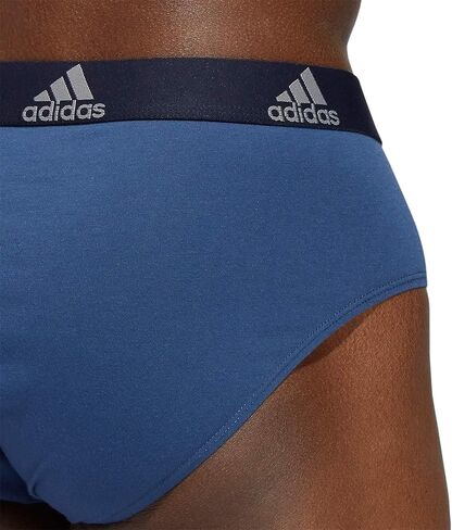 adidas Men's Stretch Cotton Brief Underwear (3-Pack) in Kuwait