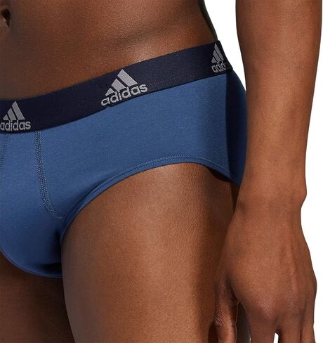 adidas Men's Stretch Cotton Brief Underwear (3-Pack) in Kuwait