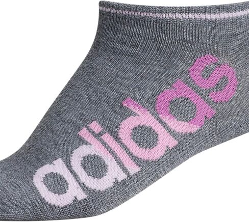 adidas Womens Superlite Linear No Show Socks (6-pair) in Saudi Arabia