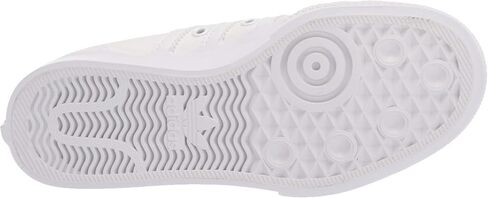 adidas Originals womens Nizza Platform Mid Sneaker, White/White/White, 8.5 US in Kuwait