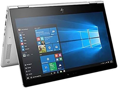 HP Elitebook X360 1030 G2 13.3" Flip Design Notebook, Windows, Intel Core i5 2.5 GHz, 8 GB RAM, 256 GB SSD , Silver (1BS96UT#ABA) in Saudi Arabia