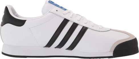 adidas Originals Men's Samoa Retro Sneaker Running Shoe, White/Black, 8.5 M US in Saudi Arabia