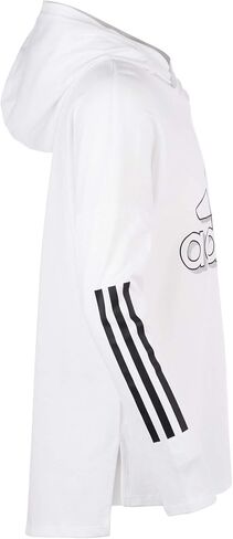 adidas Girls' Long Sleeve Hooded Tee T-Shirt in Saudi Arabia