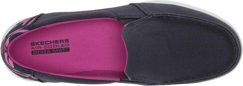 حذاء Skechers النسائي On-The-go 2.0-Canvas سهل الارتداء على القارب in Kuwait