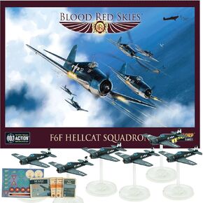 ألعاب الحرب سلمت سماء حمراء دموية - Messerschmitt ME-262 Squadron بمقياس 1/200، مجموعة نموذج طائرة للعبة القتال الجوي للحرب العالمية 2 من Warlord Games in Kuwait