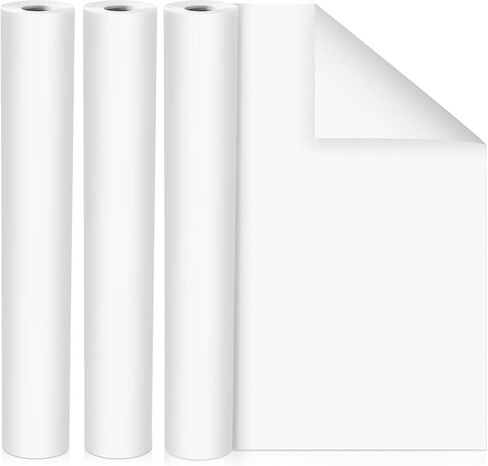 2 Pack White Kraft Paper Wide Jumbo Roll 48" x 1200" (100ft) Kraft Wrapping Paper for Moving for Packing for Gift Wrapping, Art, Craft, Postal, Table Runner in Saudi Arabia