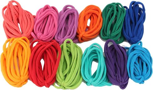 Allazone Small Darning Weaving Loom Darning Loom, 14 Hooks Type Weave Tool Small Weaving Loom Machine with 50 Color Darning Threads for DIY Artful Patterns, Repair Clothes in Kuwait