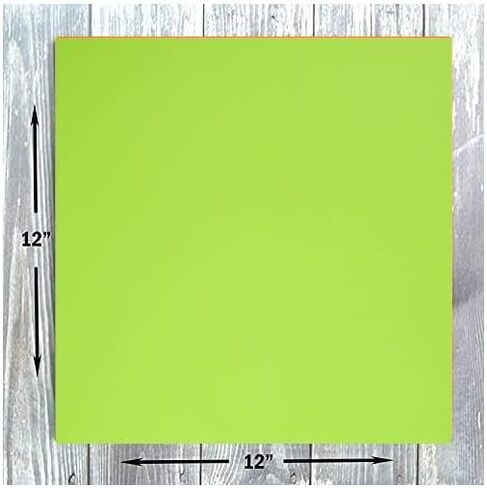 ورق قصاصات ملون من هاميلكو، ورق مقوى مقاس 12 × 12، غطاء بوزن 65 رطل، 25 حزمة (أخضر ليموني) in Kuwait