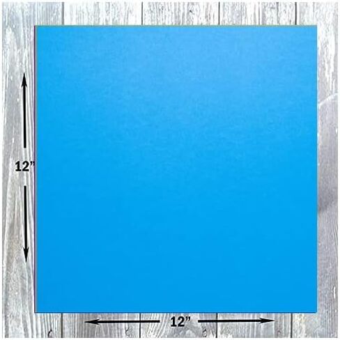 ورق قصاصات ملون من هاميلكو، ورق مقوى مقاس 12 × 12، غطاء بوزن 65 رطل، 25 حزمة (أخضر ليموني) in Kuwait