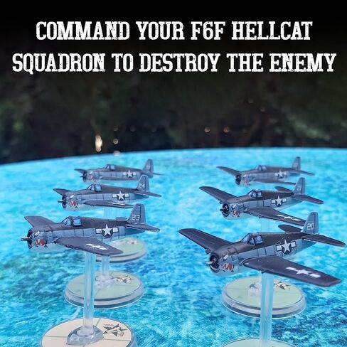 Wargames Delivered Blood Red Skies: The Battle of Midway Starter Set - 1:200 Scale WW2 Mass Air Combat Tabletop Wargame - Airplane Board Games by Warlord Games in Kuwait