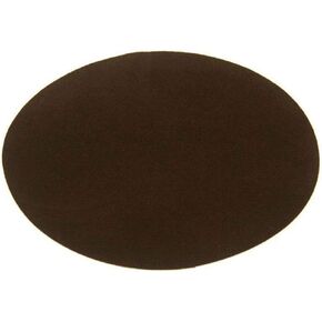 Beaulegan Repair Patches - 4 PCS Elbow Knee Iron-on Velvet Patches, Oval & Black