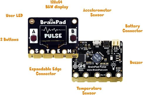 Pulse a MakeCode STEM Microcomputer for Coding Robots, Games, & Circuits in Saudi Arabia