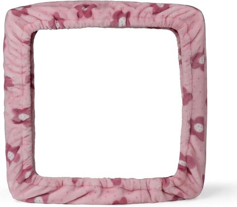 Gripper Strip Frame Cover Rug Hooking Frame Cover Flannel for 19.6" x 19.6" (Pink) in Kuwait