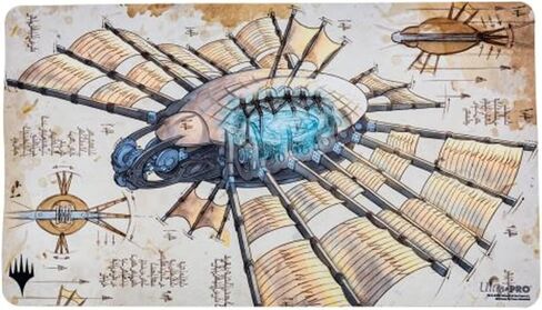 Ultra Pro The Brothers' War Schematic Art Ornithopter Playmat in Saudi Arabia