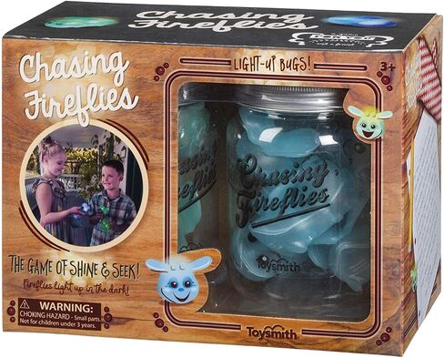 Toysmith Chasing Fireflies Kids Game - The Game of Shine & Seek - Interactive Games for Kids - Indoor & Outdoor Game - for Ages 3+, Blue,Green in Saudi Arabia