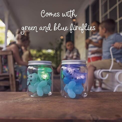 Toysmith Chasing Fireflies Kids Game - The Game of Shine & Seek - Interactive Games for Kids - Indoor & Outdoor Game - for Ages 3+, Blue,Green in Saudi Arabia