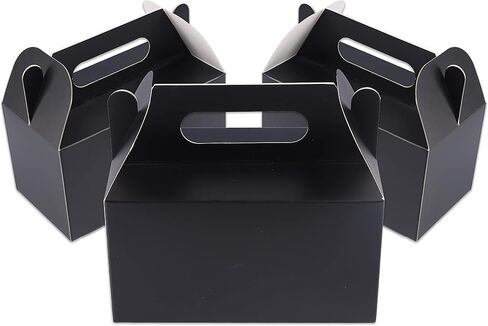 صناديق هدايا للحفلات من LOKQING مقاس 7 × 3.85 × 3.85 بوصة، صناديق بيضاء للمكافآت، صناديق هدايا ورقية لحفلات استقبال المولود الجديد وحفلات أعياد الميلاد وحفلات الزفاف (25 حزمة) in Kuwait
