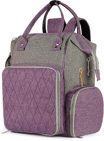 Reessy Crochet Backpack Travel, Crochet Bag Yarn Backpack, Crochet Storage Bag Large, Knitting Bag Back Pack, Crochet Back Pack for Crocheting, Yarn Storage Organizer Craft Bags for Traveling in Kuwait