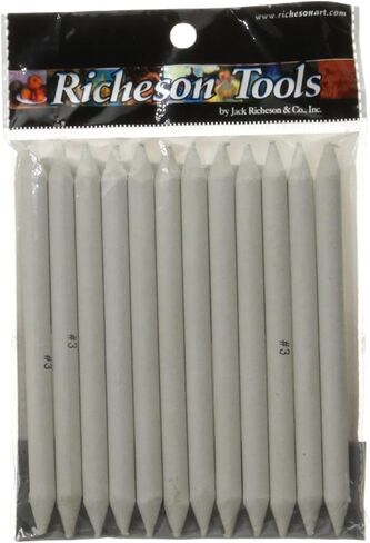 Jack Richeson 12-Piece Stomp Blender Set, Size 3 in Saudi Arabia
