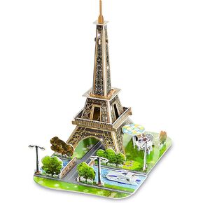 ألغاز Playkidz Puzelworx ثلاثية الأبعاد للبالغين والأطفال، ألغاز مجموعة نماذج البرج المائل، مجموعات بناء النماذج، ألغاز إسفنجية ثلاثية الأبعاد، مشاريع العلوم والتكنولوجيا والهندسة والرياضيات للأطفال، هدية رائعة، مشروع DIY للأطفال (برج مائل) in Kuwait