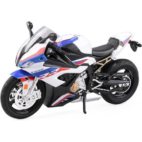 COOLPUR Die Cast Motorcycle Model for Ducati V4, Realistic Motorcycle Model, 1:12 Scale Kids Moto Toy or Collection, Boyfriend,Young Peoples Gift(Black)