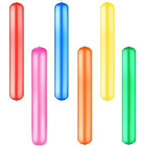 6 ألوان حمام السباحة الملونة القابلة للنفخ على شكل حمام سباحة 41.3 بوصة تفجير حمام السباحة العصي القابلة للنفخ الملونة البلاستيكية في الهواء الطلق ألعاب المياه لعبة تجمع الشعرية يطفو للبالغين الصيف حمام سباحة الشاطئ بحيرة الطرف الرياضة in Kuwait