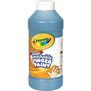 Crayola Fingerpaint, Blue, 32 Ounces, Washable Kids Paint, Ages 3+ (55-1332-042) in Saudi Arabia