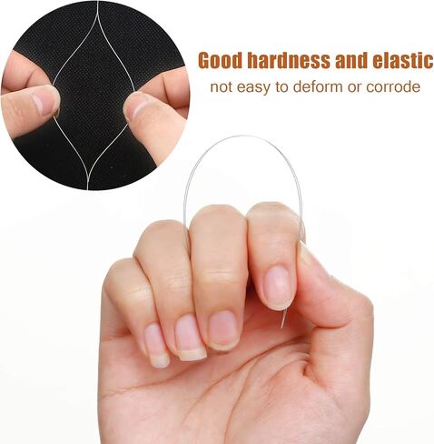 إبر خرز لصنع المجوهرات إبرة خرز - 18 قطعة من إبر خياطة العين الكبيرة لخيوط الخرز، 6 أحجام إبر خرز البذور، أدوات ومستلزمات صنع المجوهرات، خيط خرز للخياطة اليدوية - YAWALL in Kuwait