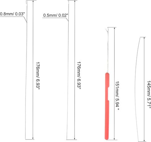 uxcell Beading Needle Set Threading Tools with Threader, Bead Crochet Hook, Tipped Bead Reamer Beading, Needles, Beaded Steel Wire in Saudi Arabia
