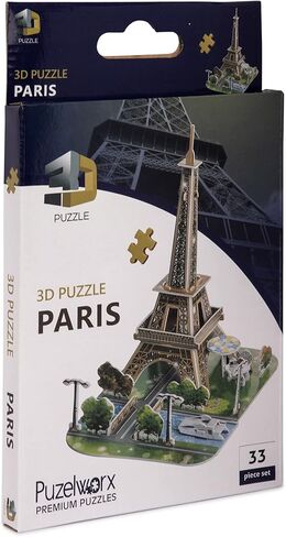 ألغاز Playkidz Puzelworx ثلاثية الأبعاد للبالغين والأطفال، ألغاز مجموعة نماذج البرج المائل، مجموعات بناء النماذج، ألغاز إسفنجية ثلاثية الأبعاد، مشاريع العلوم والتكنولوجيا والهندسة والرياضيات للأطفال، هدية رائعة، مشروع DIY للأطفال (برج مائل) in Kuwait