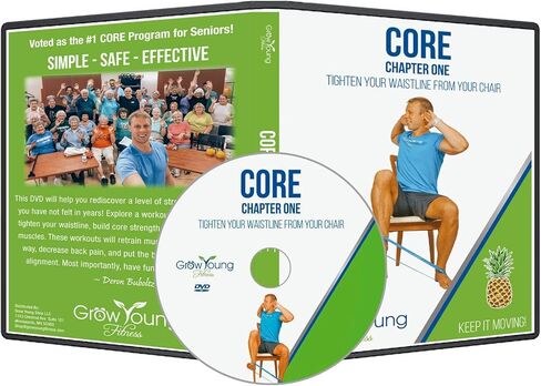 Grow Young Fitness Chapter One Exercise DVDs for Seniors - Low Impact Workouts from Home - Simple, Safe, Effective Workout DVD for Elderly in Kuwait