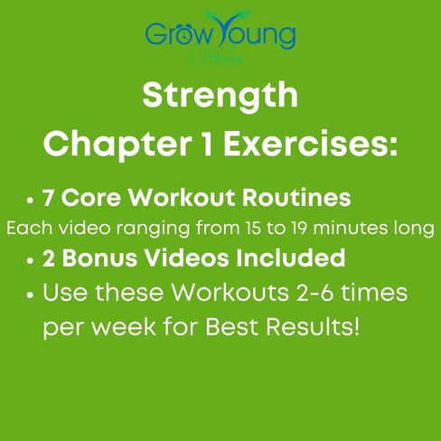 Grow Young Fitness Chapter One Exercise DVDs for Seniors - Low Impact Workouts from Home - Simple, Safe, Effective Workout DVD for Elderly in Kuwait
