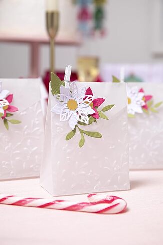 Sizzix Sizzx 3-D Textured Impressions Embossing Folder Delicate Mistletoe by Kath Breen | 665759 | Chapter 3 2022, Multicolor in Saudi Arabia