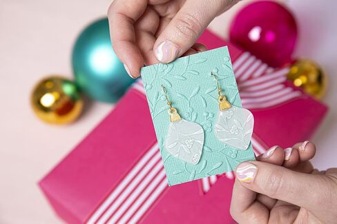 Sizzix Sizzx 3-D Textured Impressions Embossing Folder Delicate Mistletoe by Kath Breen | 665759 | Chapter 3 2022, Multicolor in Saudi Arabia