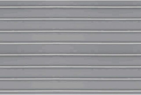 JTT Scenery Products Plastic Pattern Sheets: Ribbed Roof, 10mm in Saudi Arabia