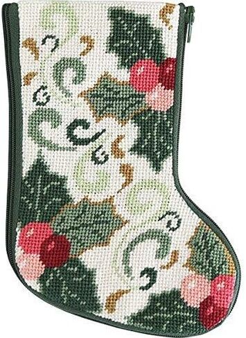 Stitch & Zip Della Robbia Mini Stocking Needlepoint Kit in Saudi Arabia
