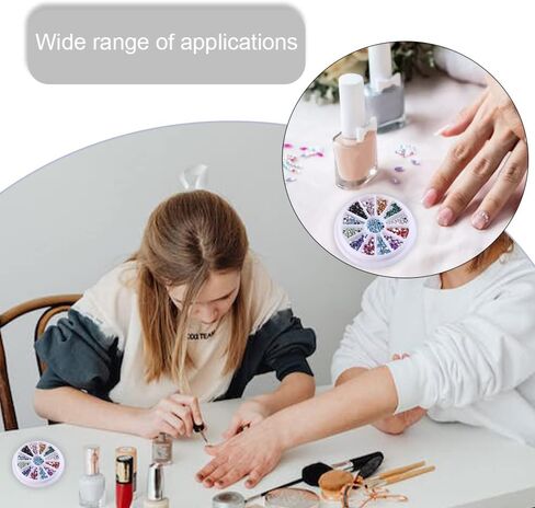 Jcassan 10 Pcs Bead Storage Organisers 13 Slots Diamond Painting Storage Boxes Transparent Lid Nail Art Storage Boxes for Nail Art and DIY Crafts. in Saudi Arabia