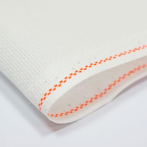 Aida 18 Ct. Zweigart, Needlework Fabric, Cross Stitch Canvas, 100% Cotton (50x50cm) in Saudi Arabia