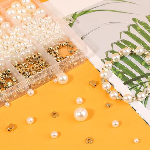 720Pcs Bracelet Making Kit, Beads for Bracelets Beads for Jewelry Making Bracelet Charms Charms for Jewelry Making String Crystal Beads for Bracelets Making Kit for Jewelry Making Supplies in Saudi Arabia