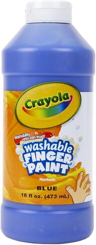 Crayola Washable Finger Paint - Brown (16 Oz), Toddler Paint for Arts & Crafts, Kids Classroom Supplies, Nontoxic & Easy To Clean in Saudi Arabia