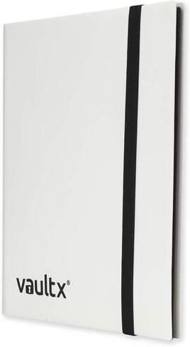 Vault X Binder - مجلد ألبوم بطاقات التداول ذو 9 جيوب - مجلد جيب تحميل جانبي 360 درجة لـ TCG (أسود) in Kuwait